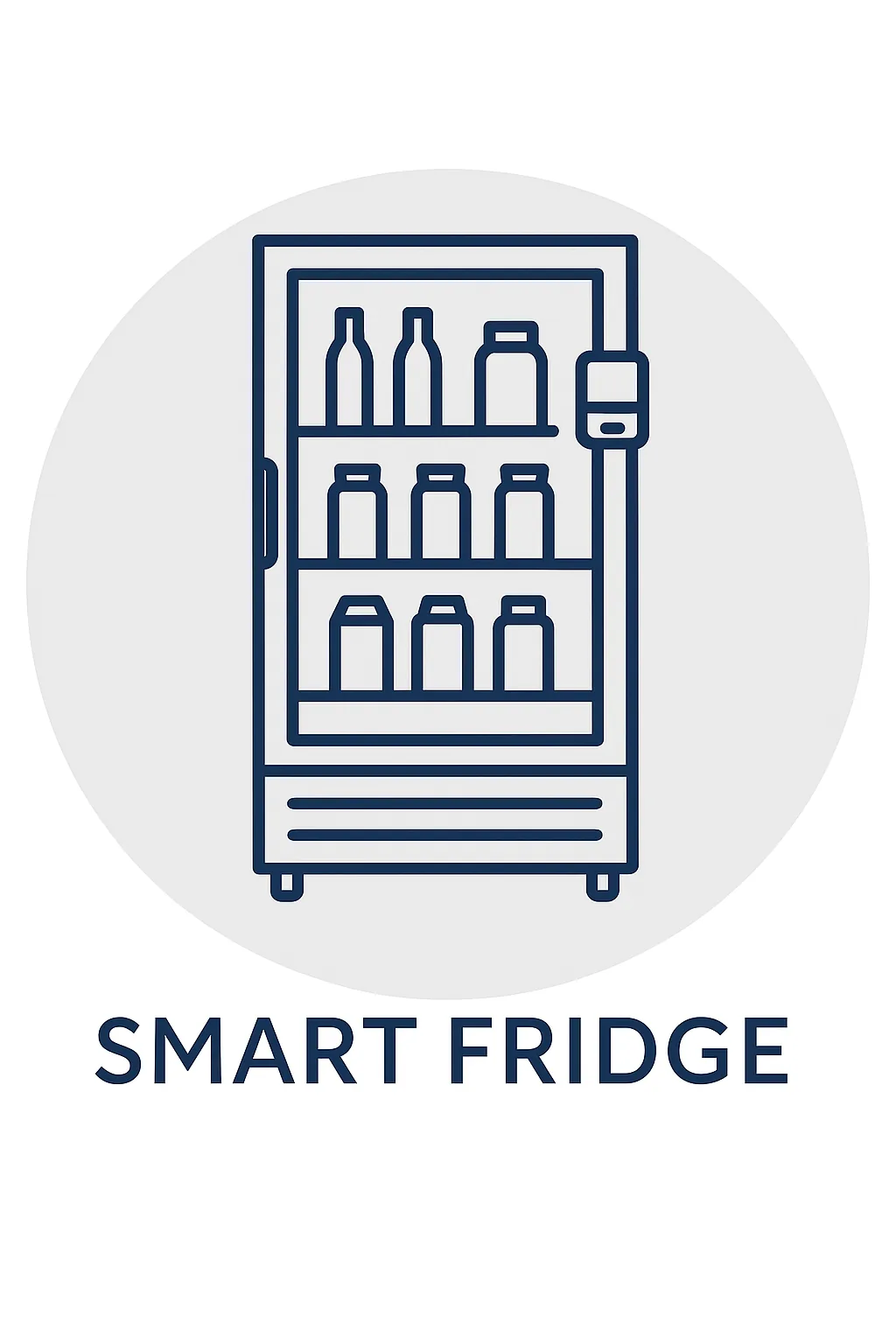 Pure Vend Genius Smart Fridge illustration